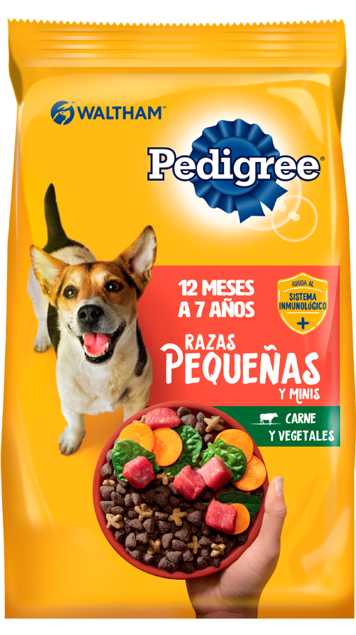 pedigree raza pequeña adulto 15kgs